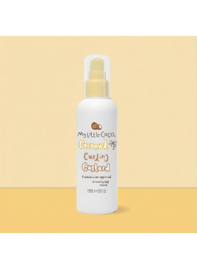 baby curling, butter defines, coconut oil, curl cream, curling custard, curly hai, custard curl, defines softens, frizz control, my little coco, oil shea, oil shea butter, organic coconut, shea butter, softens curly