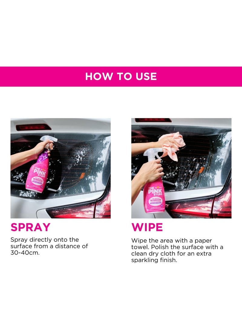 Stardrops Miracle Window Cleaner with Rose Vinegar 750 ML