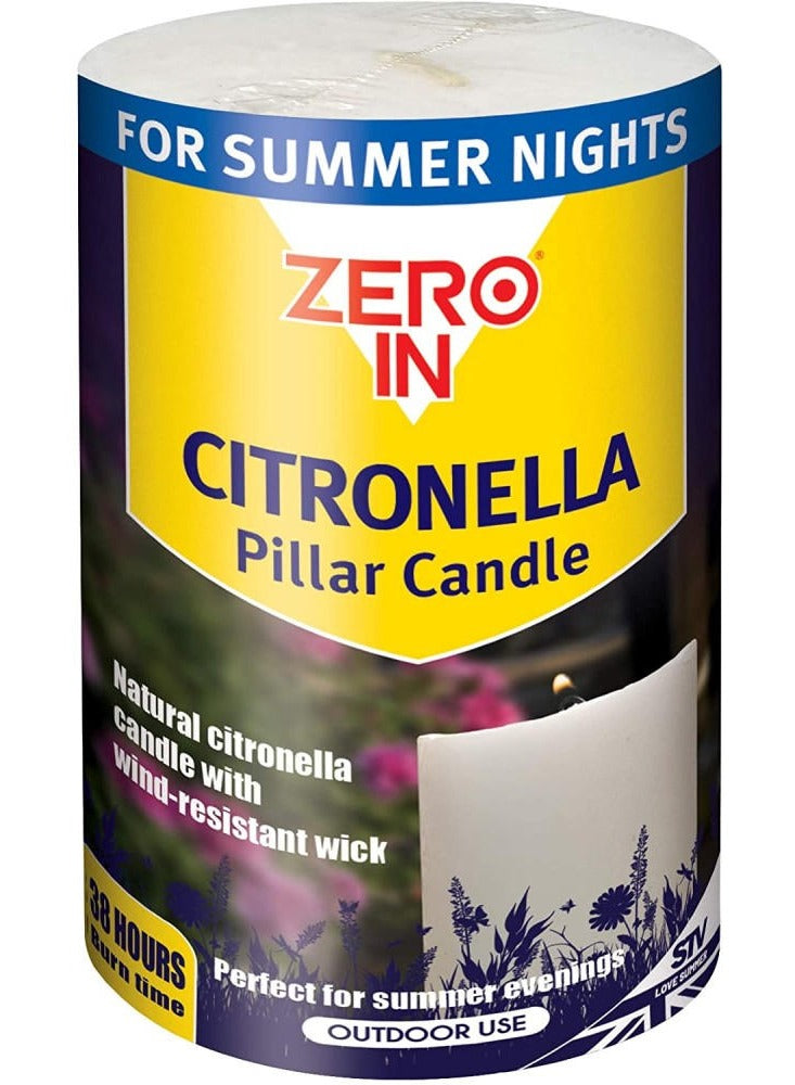 burning time, citronella oil, citronella oil natural, citronella pillar, citronella pillar candle, hours burning, hours burning time, natural aroma, oil natural, oil natural aroma, pillar candle, real citronella, real citronella oil, summer evenings, zero