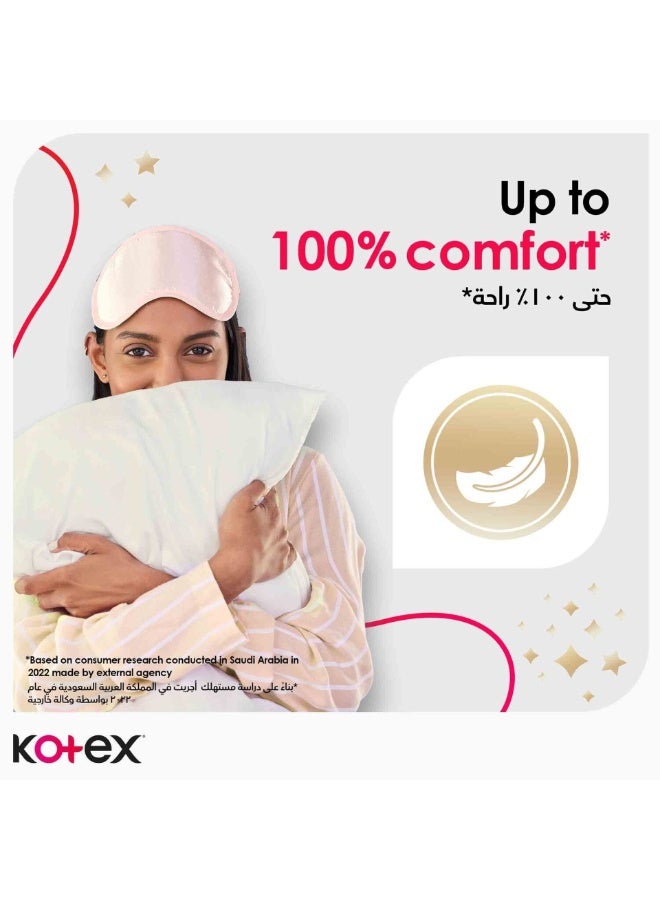 Kotex Maxi Protect Overnight Pads 24 Pcs