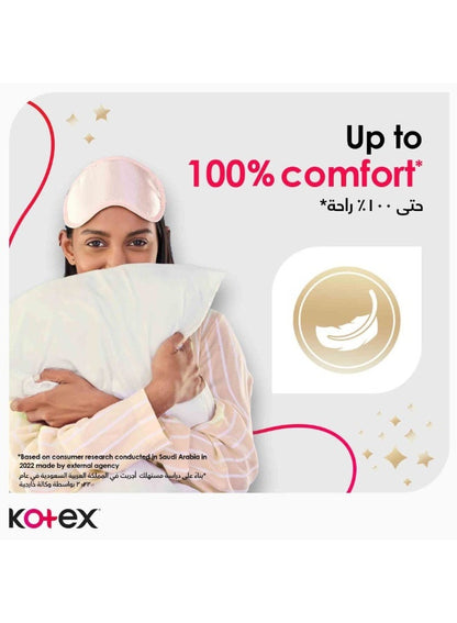 Kotex Maxi Protect Overnight Pads 24 Pcs