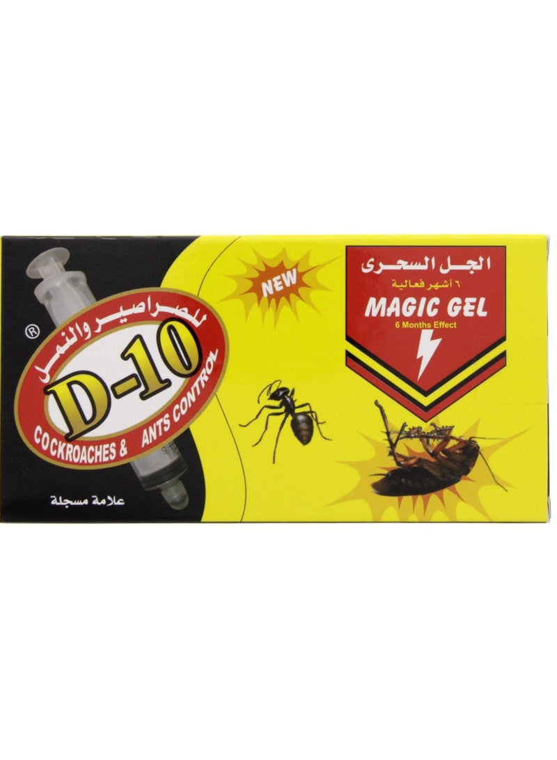 D-10 Cockroaches & Ants Control Magic Gel 30 Gm