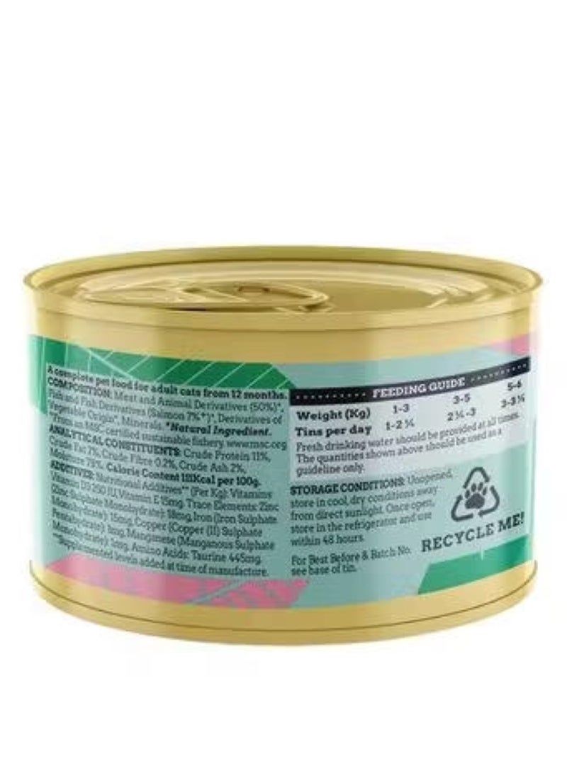 Webbox Naturals Salmon Mousse Wet Cat Food