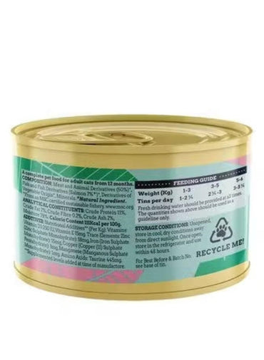 Webbox Naturals Salmon Mousse Wet Cat Food 85 G