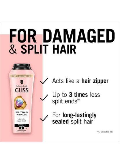 Schwarzkopf Gliss Split Hair Miracle Shampoo 400ML