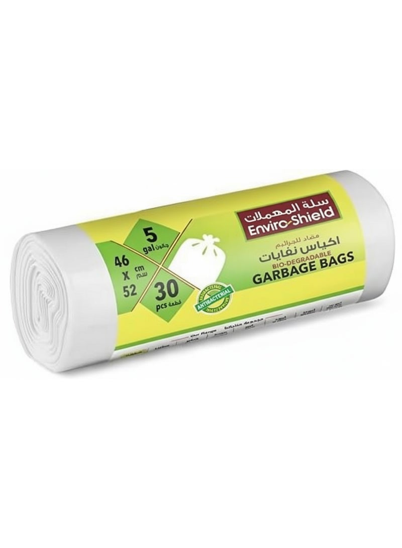 EnviroShield Biodegradable Garbage Bags - 5 Gallon