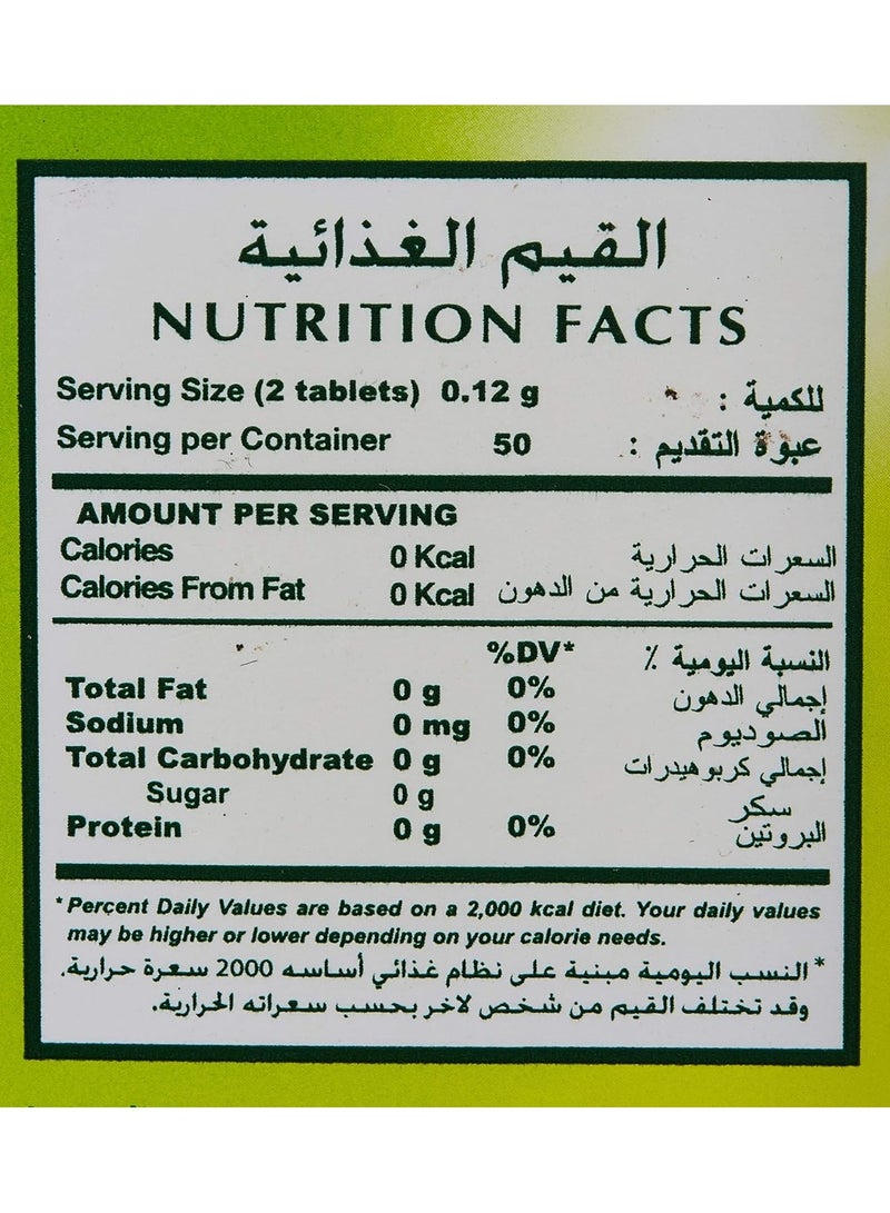 Tropicana Slim Stevia Sweetener Tablet 100 Tablets