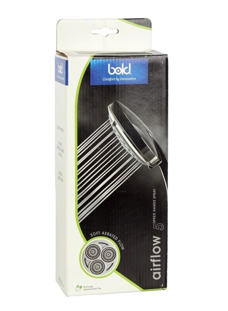 Bold 5 Speed Hand Spray - Premium Shower Head