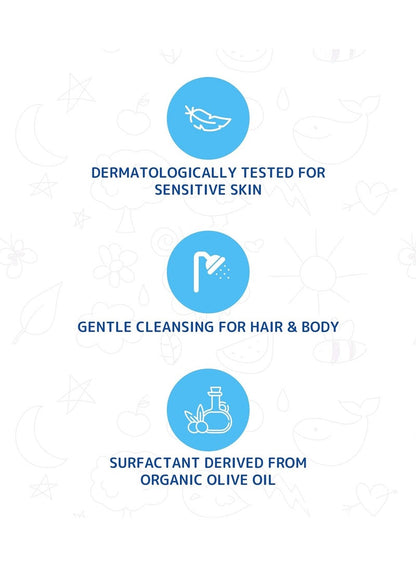 Friendly Organic Baby Shampoo & Body Wash