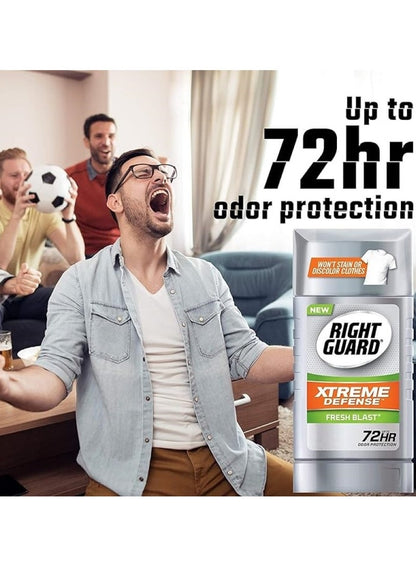 Right Guard Xtreme Defense Deodorant Fresh Blast