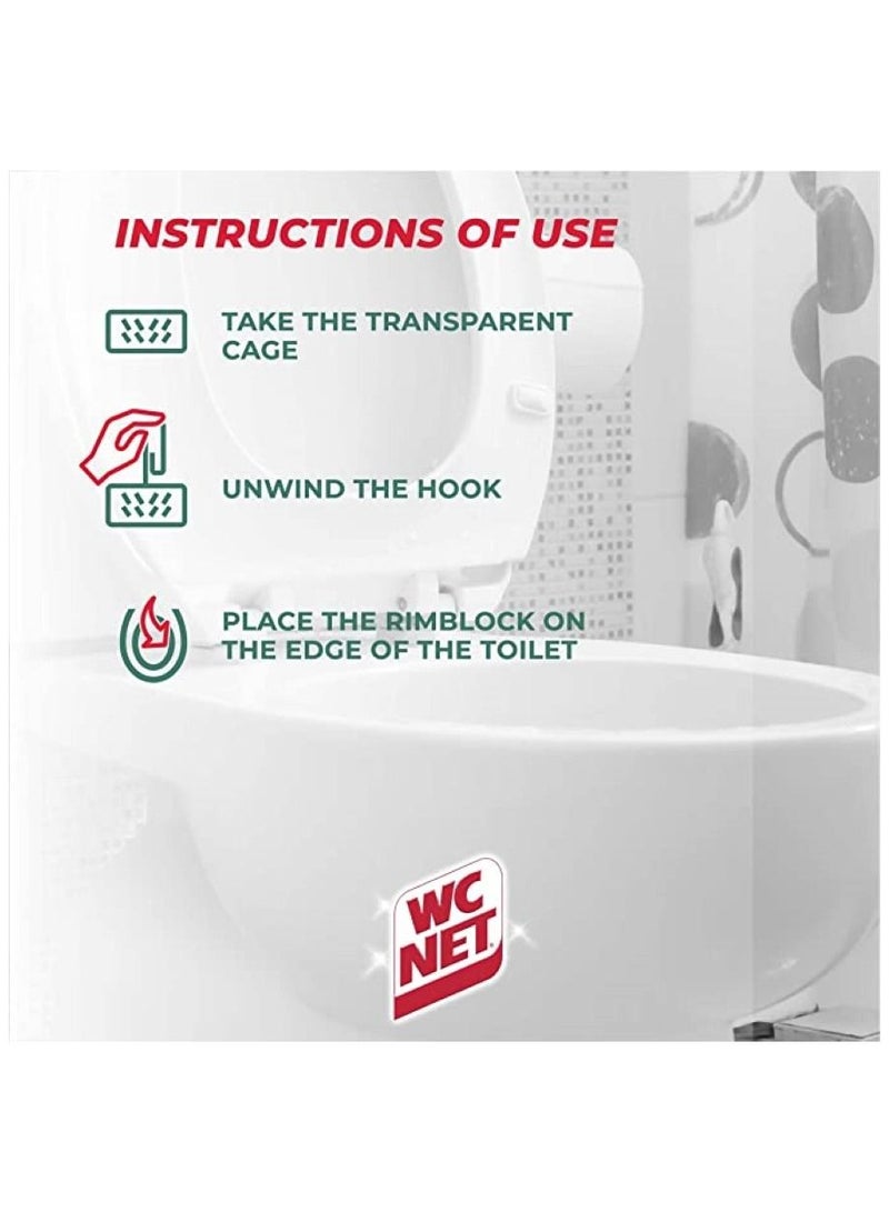 Wc Net Toilet Blocks Intense Lavender - Premium Clean
