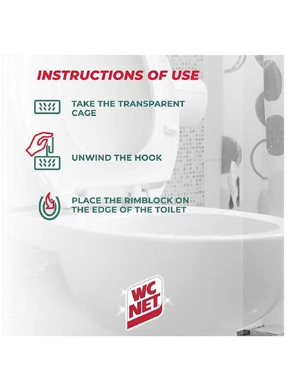 Wc Net Toilet Blocks Intense Lavender - Premium Clean