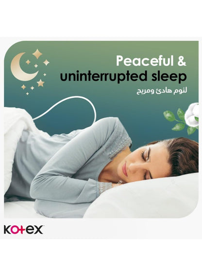 Kotex Natural Maxi Protect Thick Pads - Overnight