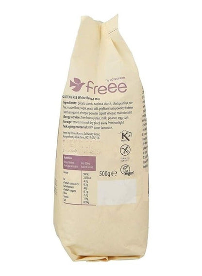 Doves Farm Gluten Free White Bread Mix Vegan 500g