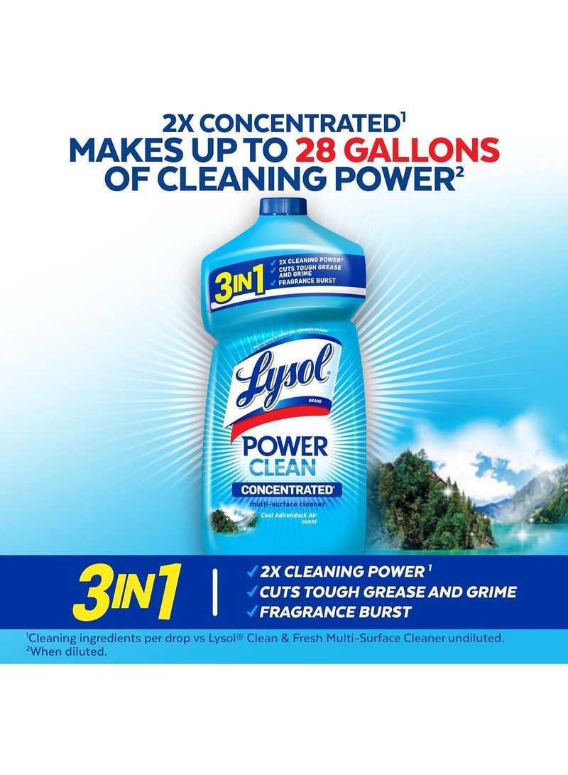 Lysol Power Clean Multi Surface Cleaner 828 ML