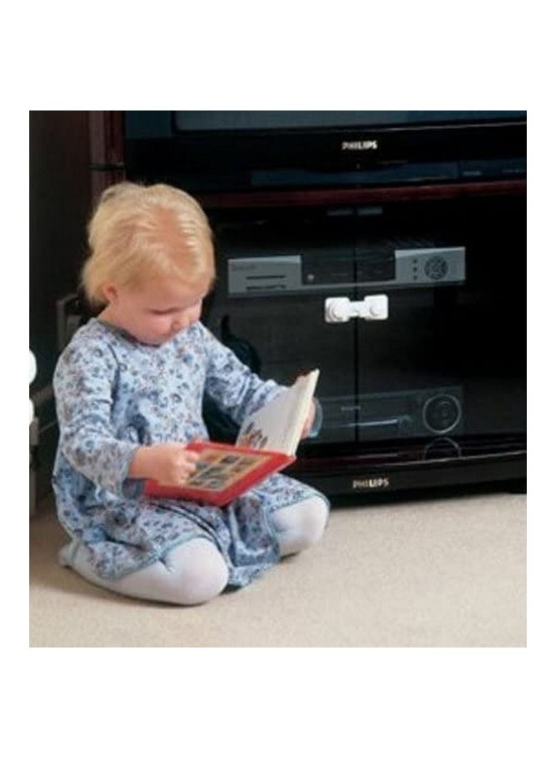 Clippasafe Glass Cabinet Lock for Child Safety