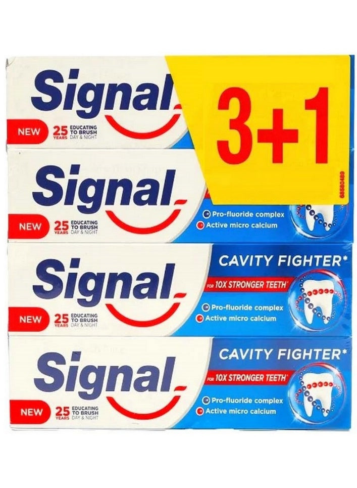 cavity fighter, cavity fighter toothpaste, cool dry, deep cleaning, dry place, every day, fighter toothpaste, fighter toothpaste 75g, mint key, oral care, paper box, signal, six years, smile key, toothpaste 75g