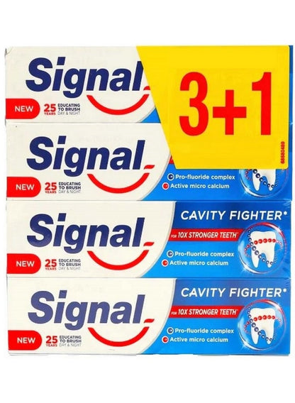 cavity fighter, cavity fighter toothpaste, cool dry, deep cleaning, dry place, every day, fighter toothpaste, fighter toothpaste 75g, mint key, oral care, paper box, signal, six years, smile key, toothpaste 75g