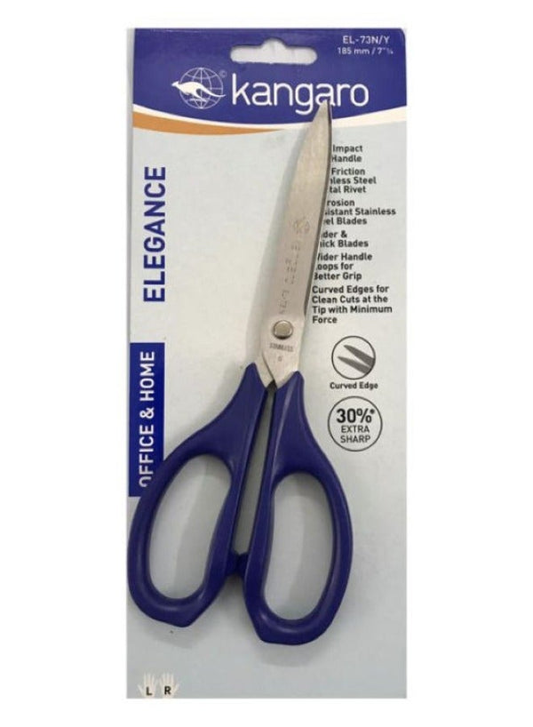 Kangaro Elegance Curved Edge Scissor 7.25 Inch