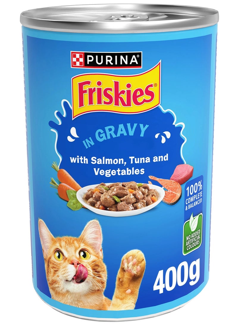 Friskies In Gravy Wet Cat Food 400G - PURINA
