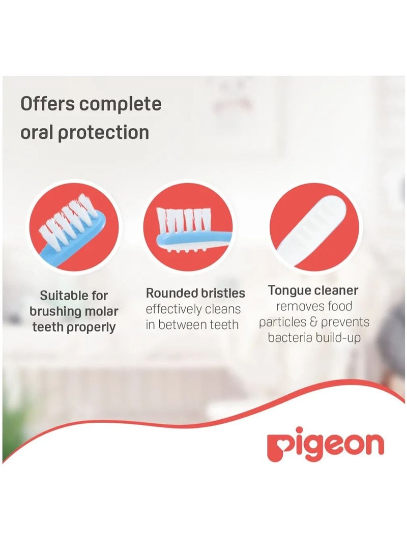 Pigeon Lesson 3 Training Toothbrush - Blue