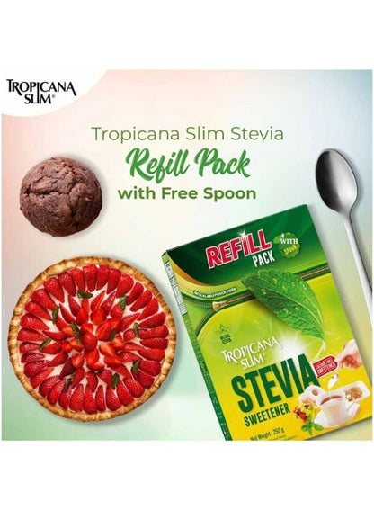 Tropicana Slim Stevia Sweetener Refill Pack 250 G