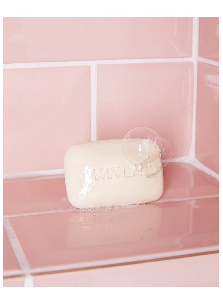 bar 100g, care soap, care soap bar, creme care, creme care soap, hand soap, hand wash, keep hands, nivea, oils cares, rich foam, soap bar, soap bar 100g, soft hand, wash soap