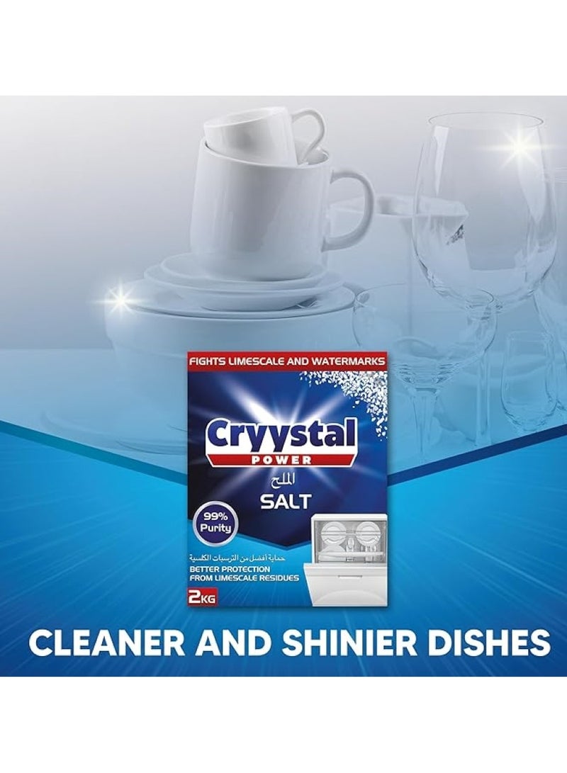 Cryystal Power Dishwasher Salt 2 Kg