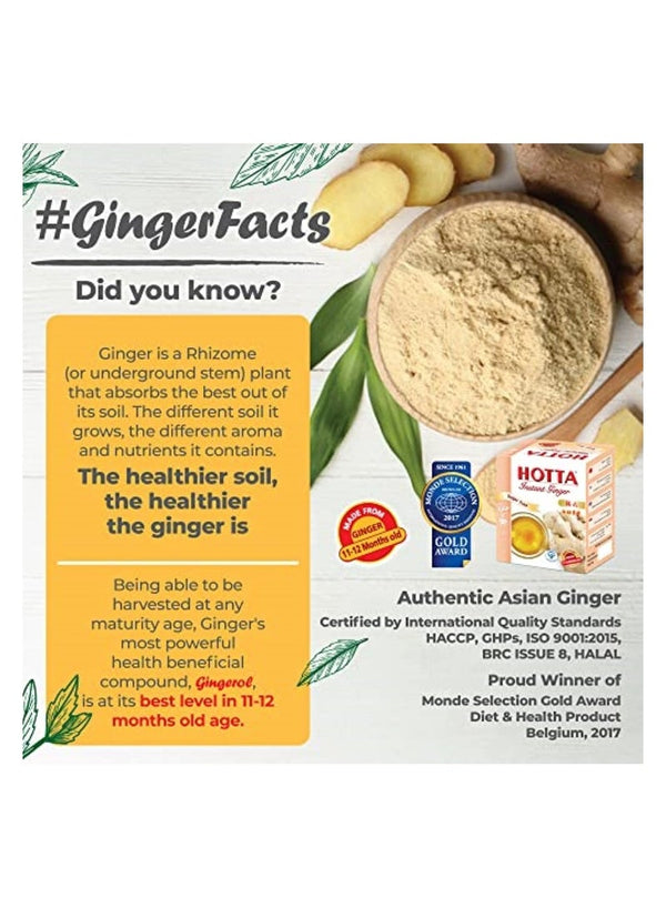 Hotta Sugar Free Instant Ginger Powder 70G