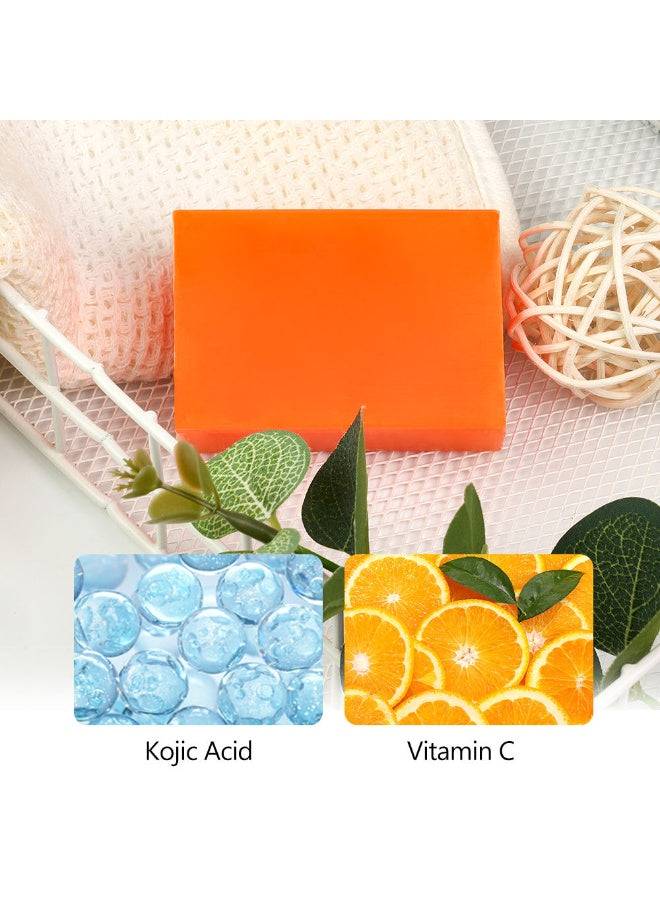120g key, body 120g, body care, cool dry, dark spot, guanjing beauty, kojic acid, peel oil, sensitive skin, skin tone, skincare, soap bar, soap net, spot care, tone dark