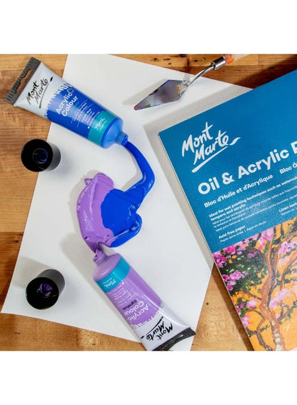 Mont Marte Light Purple Acrylic Paint 75 ML Tube