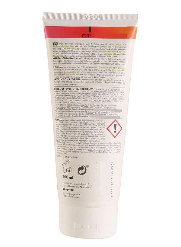 Beaphar Bio Cosmetic Cat & Kitten Shampoo 200 ml