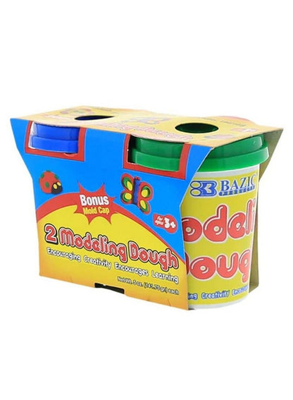 Bazic Modeling Dough Multi Colour 142g