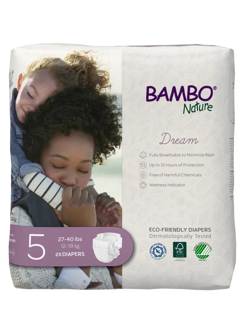 Eco-Friendly Diapers Size 5 by BAMBO NATURE
