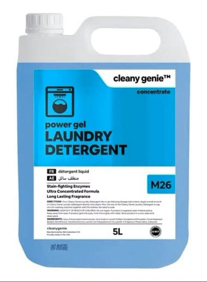 Cleany Genie Laundry Detergent Power Gel 5L