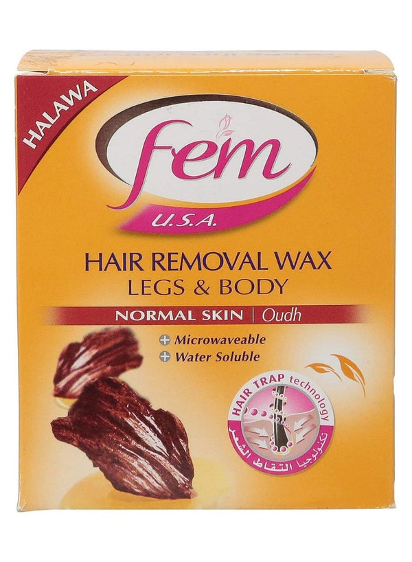 Hair Removal Wax for Legs & Body - Fem
