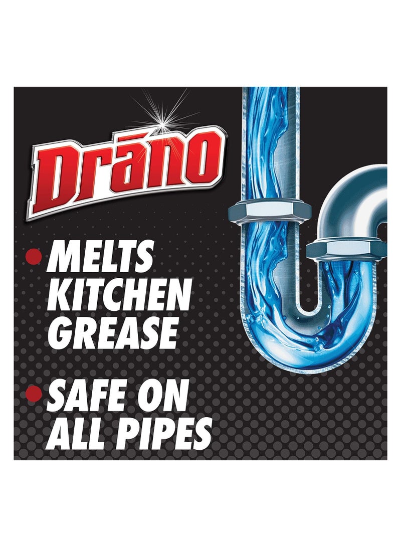 Drano Kitchen Granules Drain Cleaner 500 G