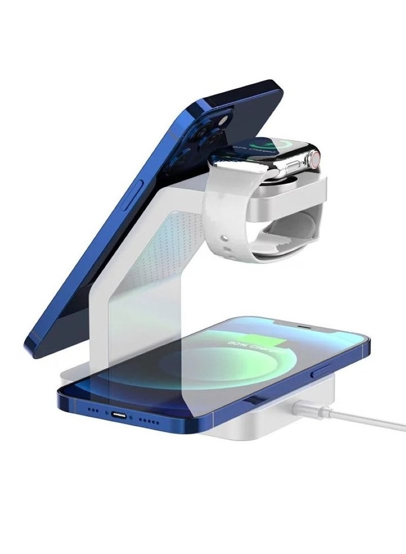 Xpower 15W Wireless Charging Stand White
