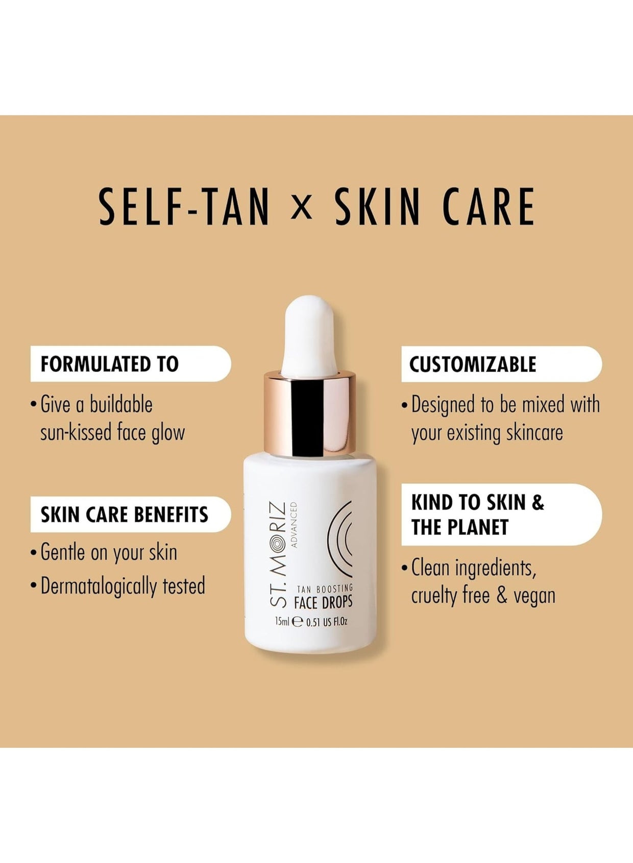 15ml, St. Moriz, Treatment & Serums - Face Serums