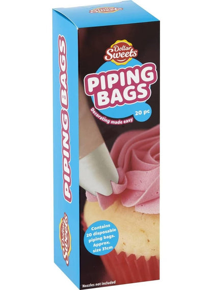 Dollar Sweets Piping Bags Refill 20 Pack