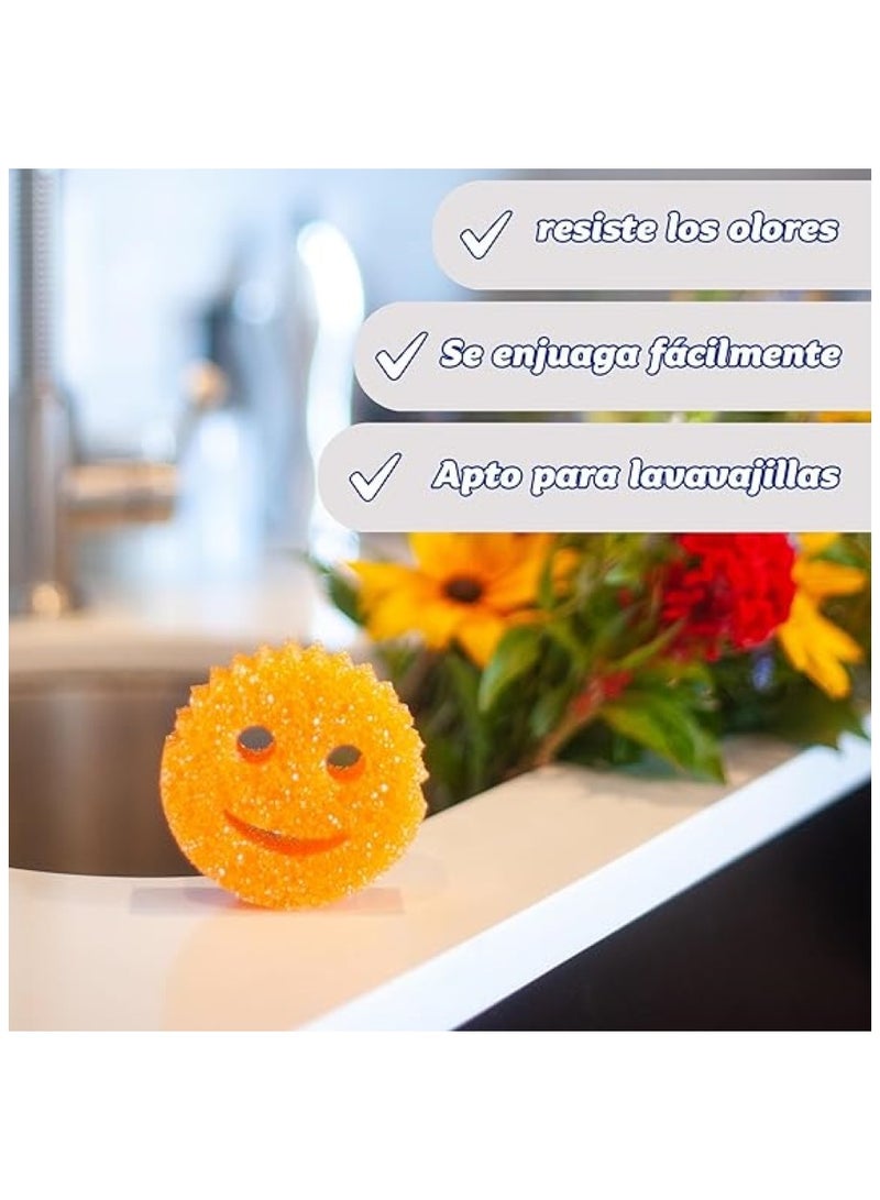 Scrub Daddy Flextexture Scrubbing Sponge Orange