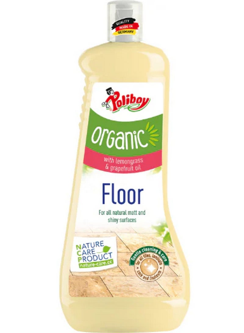 Natural Floor Cleaner with Lemongrass & Grapefruit - Poliboy