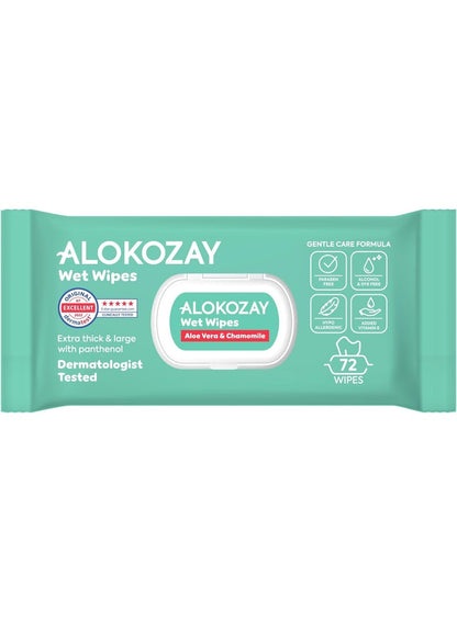 Alokozay Baby Wet Wipes Aloe Vera & Chamomile