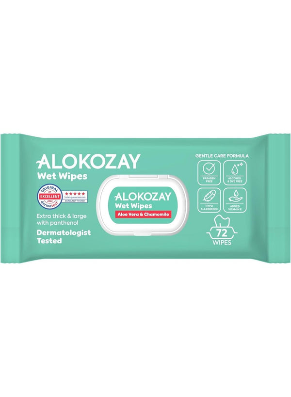 Alokozay Baby Wet Wipes Aloe Vera & Chamomile