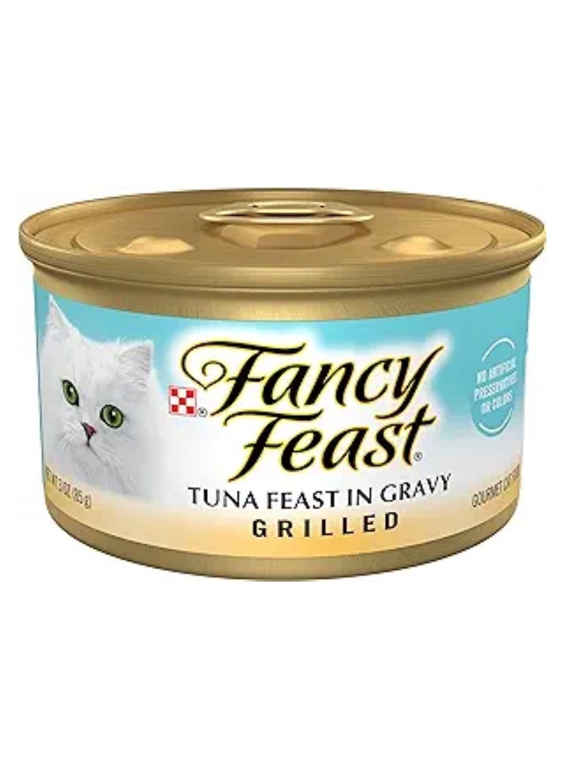 Purina Fancy Feast Grilled Tuna Feast Canned Cat Food