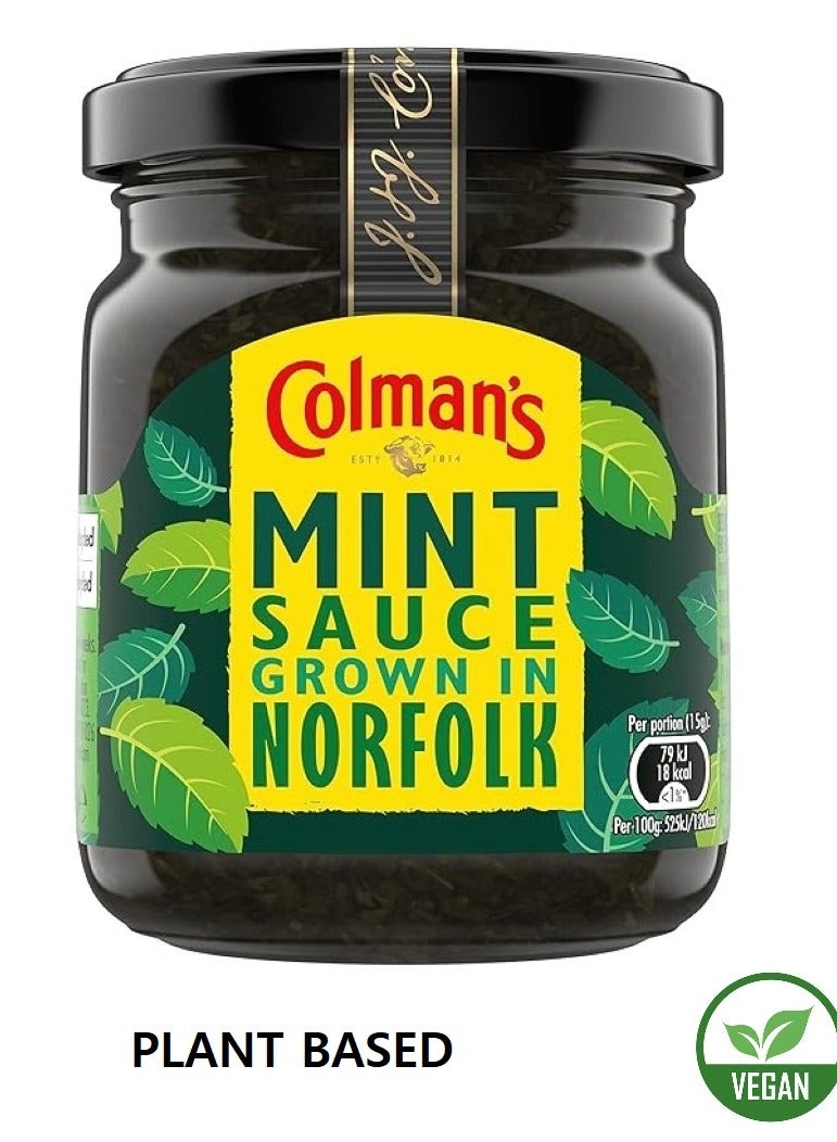 Colman'S Mint Sauce 165g - Premium Flavor Enhancer