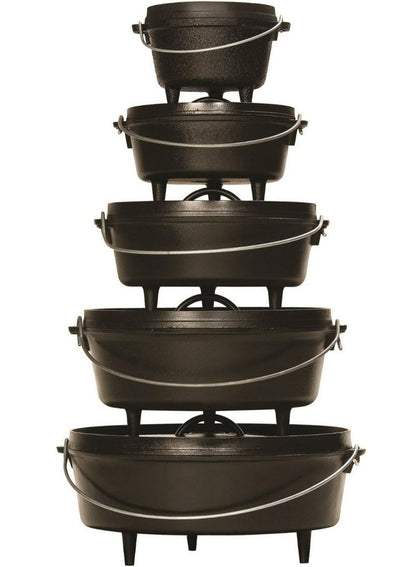 Lodge Cast Iron Deep Camp Dutch Oven 12 Inch