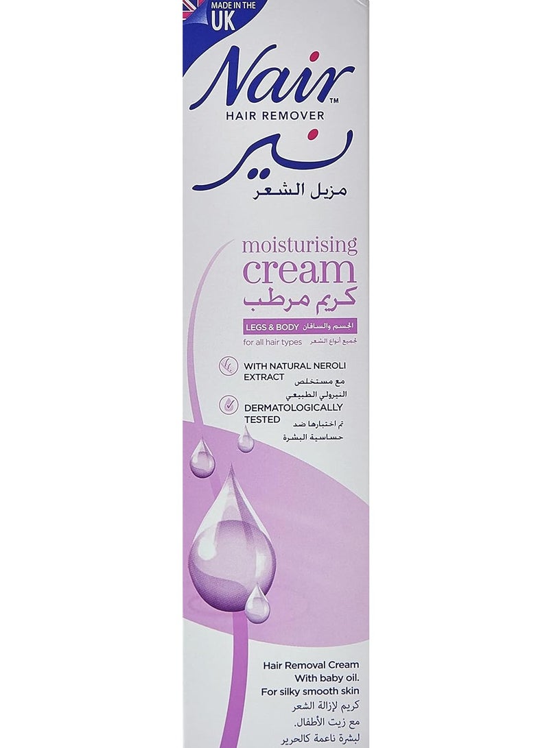 Nair Moisturising Cream Legs & Body Hair Removal Cream