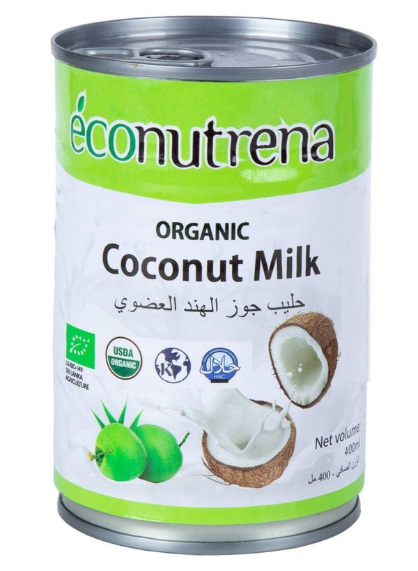 Econutrena Organic Coconut Milk Light 400 ML