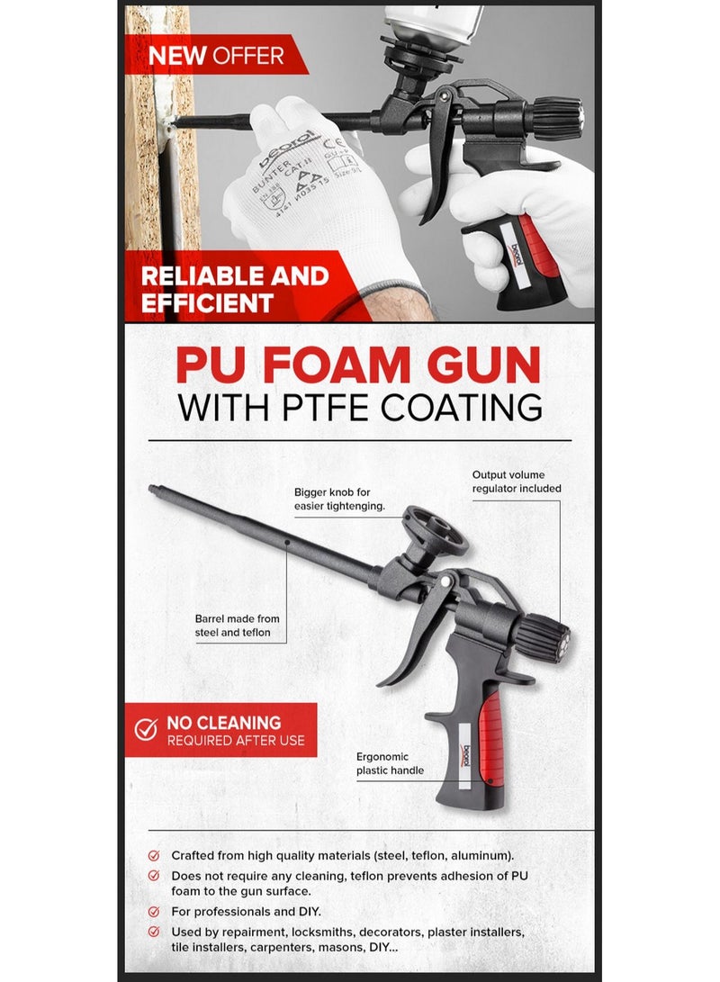 Beorol PU Foam Gun with PTFE Coating